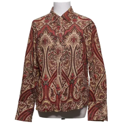 Bluse (Beige, Rød, Brun) fra Jake*s Bomuld
