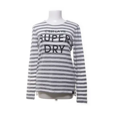 Long sleeve T-shirt (Blue, White) from Superdry Polyester, Viscose