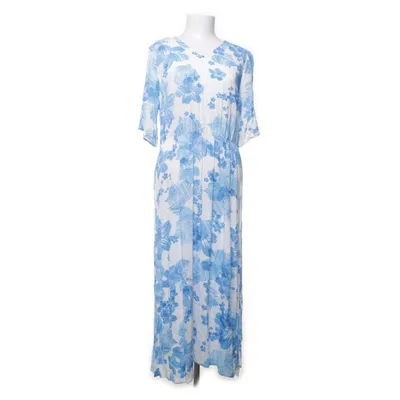 Maxi dress (White, Blue) from 365 Three-Sixty-Five Viscose