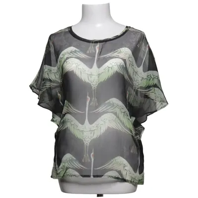 Top (Black, Green, Multicolored) from Kerber Silk