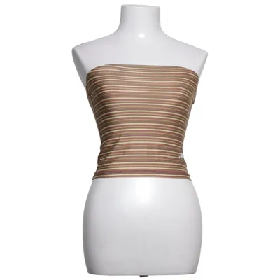 Tubetop (Brun, Beige) fra Planet NUSA Genanvendt polyester