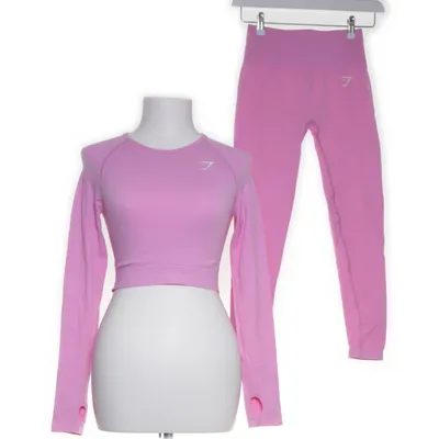Träningsset (Rosa) från Gymshark Elastan, Nylon