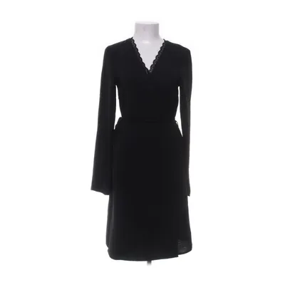 Omlottklänning (Svart) från ONLY Blue Denim Polyester