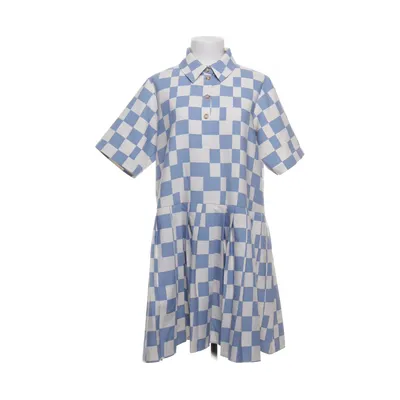 Robe chemise (Bleu, Blanc, Multicolore) de Envii Élasthane, Polyester