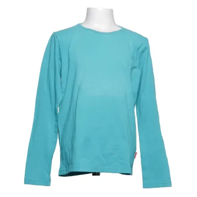 T-shirt à manches longues (Turquoise) de Lindex Kids Coton, Élasthane