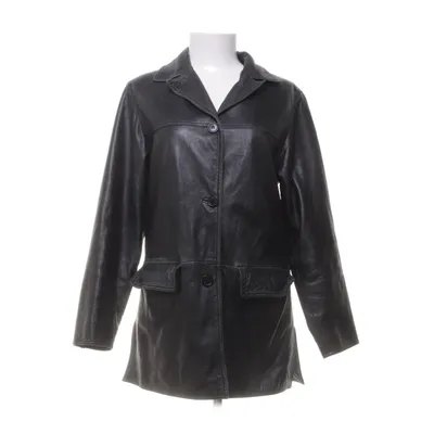 Leren blazer (Zwart) van Conbipel Leer