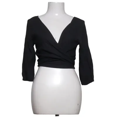 Wrap blouse (Black) from Muse