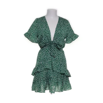 Dress (Green, White, Multicolored) from Holly Polyester, Viscose