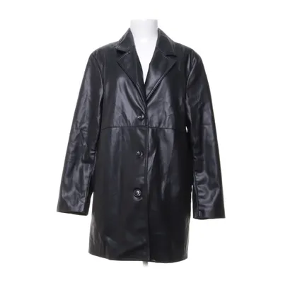 Læderblazer (Sort) fra Monki Polyester