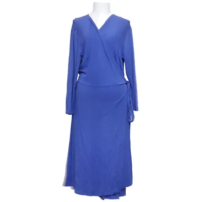 Wrap dress (Blue) from Jessica Frej Elastane, Viscose