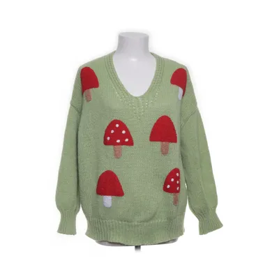 Tröja (Grön, Röd, Vit) från Shein Curve Polyester