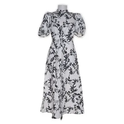 Långklänning (Vit, Svart) från Zara Bomull