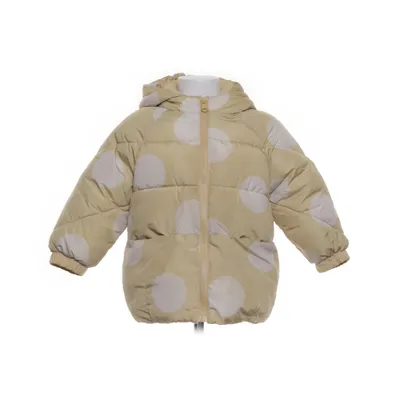 Vinterjacka (Beige, Vit) från Zara Polyester
