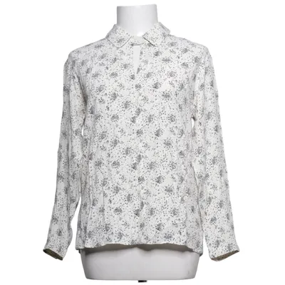 Blus (Vit, Svart) från The Shirt Factory Viskos