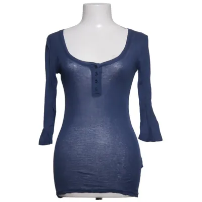 Henley shirt (Blue) from American Vintage Cotton