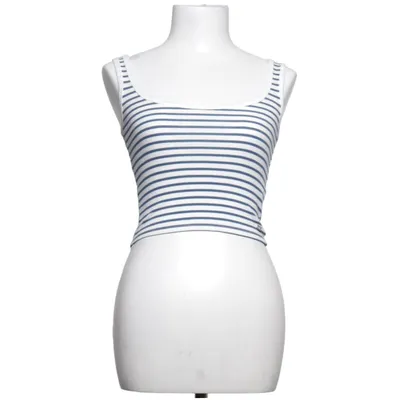 Linne (Blå, Vit) från Pull & Bear Bomull, Elastan