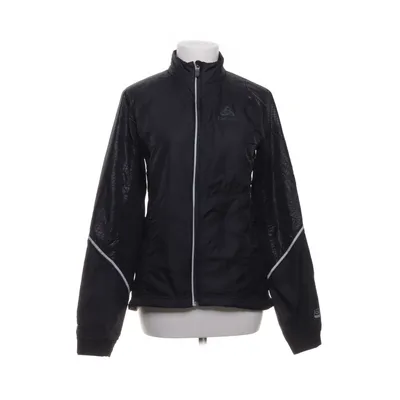 Träningsjacka (Svart) från Odlo Elastan, Polyamid, Polyester