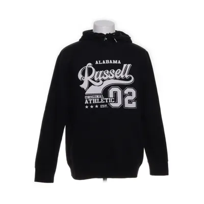 Sweat à capuche (Noir) de Russell Athletic Coton, Polyester
