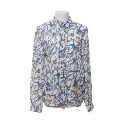 Skjorta (Vit, Blå, Brun, Flerfärgad) från Erfo Polyester, Elastan