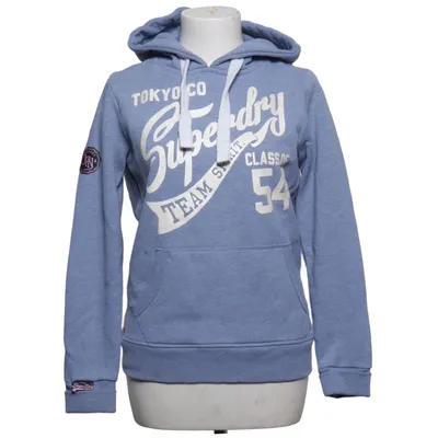Hoodie (Blue) from Superdry Vintage Cotton, Polyester