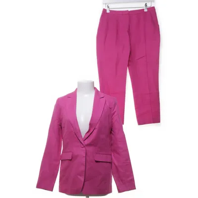 Kostym (Rosa) från H&M Modern Classic Bomull, Linne, Polyester, Viskos
