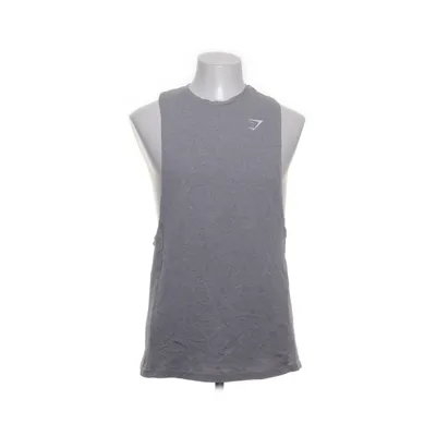 Träningslinne (Grå) från Gymshark Bomull, Elastan, Återvunnen polyester