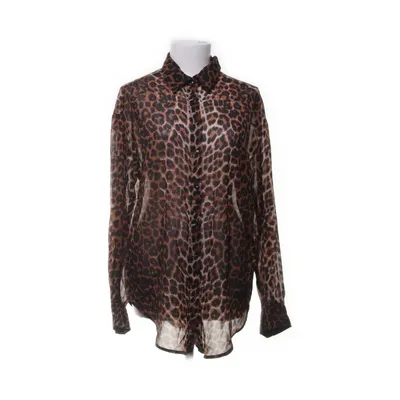 Skjorta (Brun, Flerfärgad) från Lindex Polyester