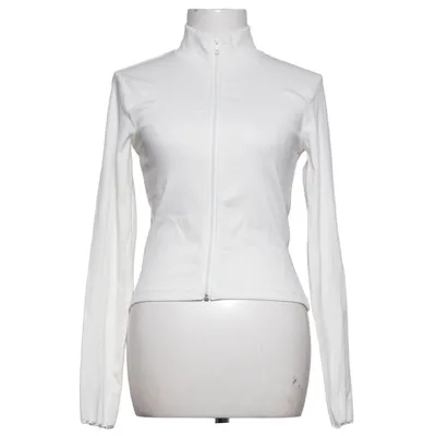 Trainingsjacke (Weiß) von Laura Torelli Baumwolle, Elasthan