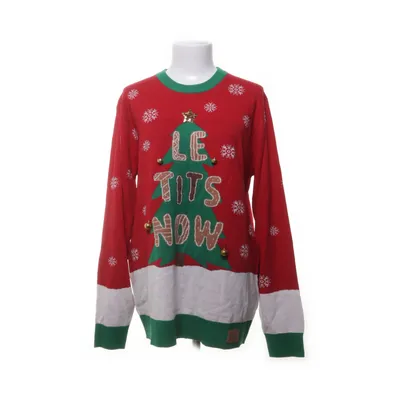 Christmas sweater (Red, Multicolored) from Silly Santa Acrylic