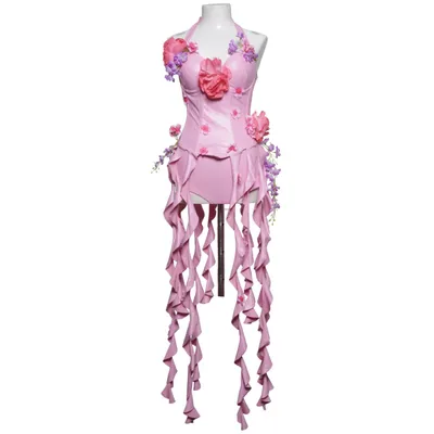 Fancy dress (Pink, Multicolored) from Partyking Elastane, Polyester