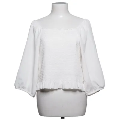 Blouse (White) from Marine Elastane, Polyester
