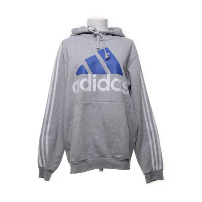 Huvtröja (Grå) från Adidas Bomull, Polyester