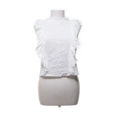 Top (White) from Mango Cotton