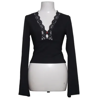 Top (Black) from Edikted Elastane, Polyester