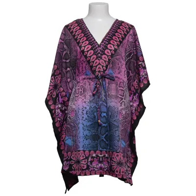 Kaftan (Purple, Blue, Black) from Tridagna Polyester