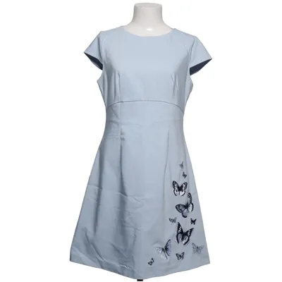 Jurk (Blauw, Meerkleurig) van Orsay Katoen, Elastaan, Polyester