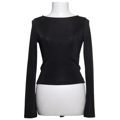 Långärmad t-shirt (Svart) från Vero Moda Elastan, Polyester