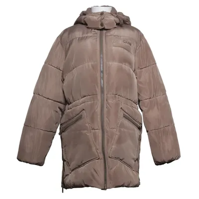 Vinterjakke (Beige) fra Ganni Genanvendt polyester