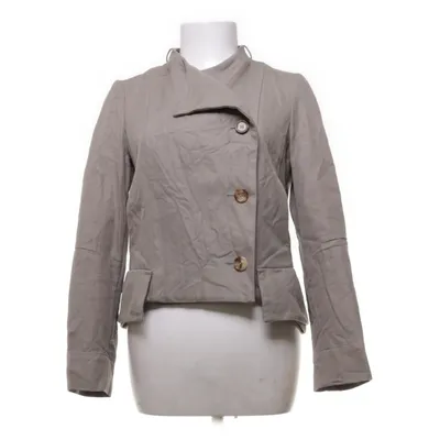 Blazer (Grijs) van Schumacher Katoen, Leer