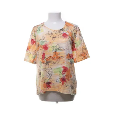 Top (Orange, Flerfarvet) fra Canda C&A Elastan, Polyester