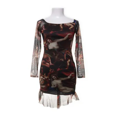 Dress (Black, Multicolored) from Femme Luxe Elastane, Polyester