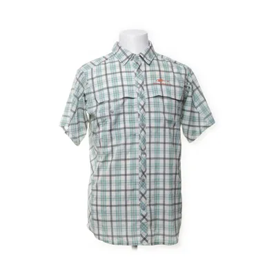 Kortärmad skjorta (Vit, Flerfärgad) från Grundéns Polyester