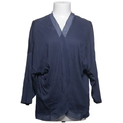 Cardigan (Bleu) de Samoon Coton, Modal, Polyester