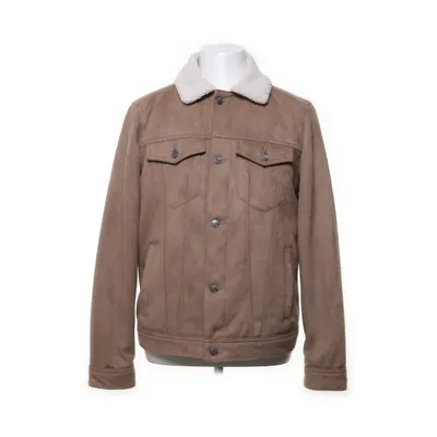 Shearlingjacka (Brun) från Hollister California Elastan, Polyester, Pälsimitation