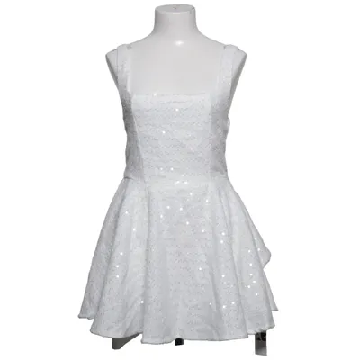 Dress (White) from Norvo Polyester