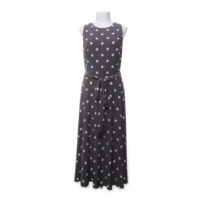 Maxi dress (Gray, White) from Lauren Ralph Lauren Elastane, Polyester