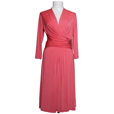Slå-om-kjole (Pink) fra Ilse Jacobsen Elastan, Polyester