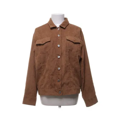 Overshirt (Brown) from Boohoo Polyester