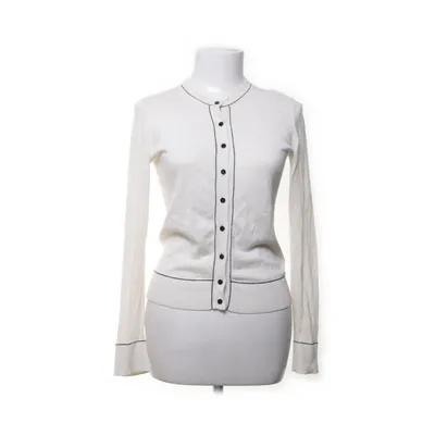Cardigan (Blanc, Noir) de Hobbs Coton, Cachemire, Soie