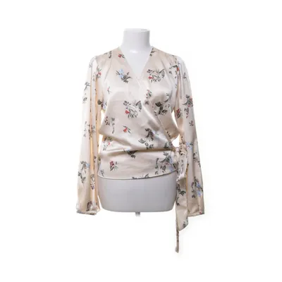Wikkelblouse (Beige, Meerkleurig) van Twist & Tango Gerecycled polyester